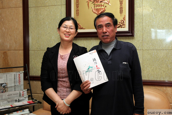 昌邑作协出席一中65周年庆典